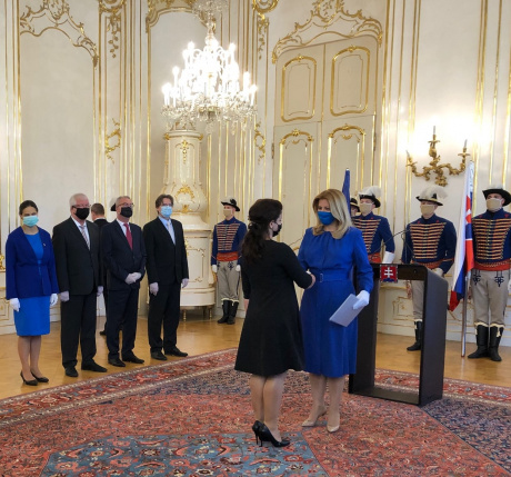 Prezidentka Zuzana Čaputová vymenovala osem sudcov a sudkýň bez časového obmedzenia