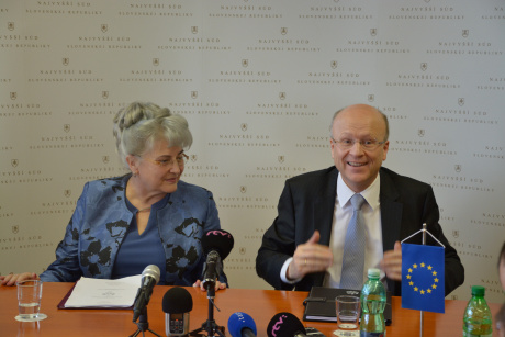 Návšteva predsedu Súdneho dvora EÚ 