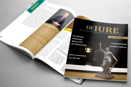 Prvé číslo časopisu DE IURE