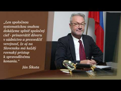 Rok predsedu Najvyššieho súdu Slovenskej republiky Jána Šikutu