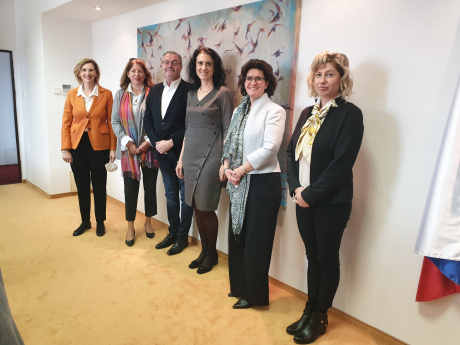 Stretnutie s veľvyslankyňami Rakúska, Talianska a Holandska na pôde Najvyššieho súdu