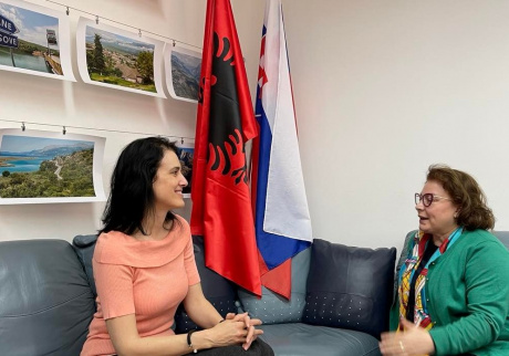 Podpredsedníčka Najvyššieho súdu prijala pozvanie veľvyslankyne Albánskej republiky  