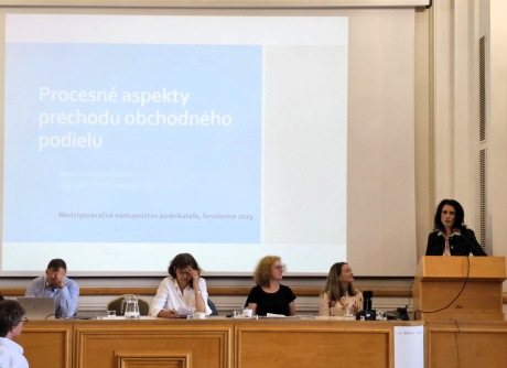 Najvyšší súd SR na konferencii o Medzigeneračnom nástupníctve podnikateľa