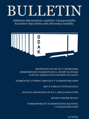 Bulletin, 2025, XIV. ročník, č. 2