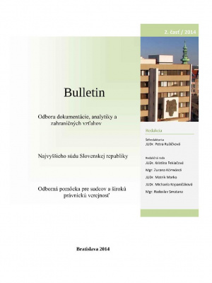 Bulletin, 2014, III. ročník, č. 2